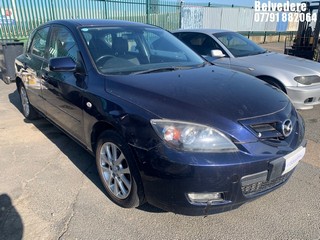 Location: Belvedere - 2009 MAZDA 3 TAKARA AUTO 5 Door Hatchback REG: YF58WTP, Keys: No, MOT Expiry date: 22/09/2023, 1598 Petrol, 4 Speed Auto Petrol, Former Keepers: 10