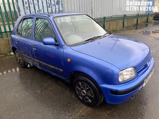 Location: Belvedere - 1995 NISSAN MICRA SLX AUTO 5 Door Hatchback REG: M589FGH, Keys: No, MOT Expiry date: 23/08/2024, 1275 Petrol, Variable Speed Auto Petrol, Former Keepers: 4