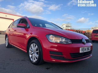 Location: Edinburgh - 2014 VOLKSWAGEN  GOLF SE BLUEMOTION TECH T Estate 	 REG: VE14XNG 1598cc Diesel , 6 Speed Manual Diesel Former Keepers: 7, Keys: Yes, MOT Expiry date: 25/01/2025