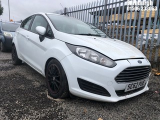 Location: Edinburgh - 2013 FORD FIESTA STYLE 5 Door Hatchback REG: SC62PUE, Keys: No, MOT Expiry date: 08/11/2020, 1242 Petrol, 5 Speed Manual Petrol, Former Keepers: 2