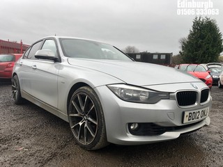 Location: Edinburgh - 2012 BMW 320I SE TURBO AUTO 4 Door Saloon REG: BD12ONJ, Keys: No, MOT Expiry date: 30/09/2025, 1997 Petrol, 8 Speed Auto Petrol, Former Keepers: 3