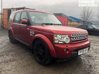 Location: Edinburgh - 2009 LAND ROVER DISCOVERY XS TDV6 AUTO Estate REG: YF59AFA, Keys: No, MOT Expiry date: 11/06/2025, 2993 Diesel, 6 Speed Auto Diesel, Former Keepers: 5