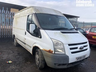 Location: Edinburgh - 2008 FORD TRANSIT 110 T280M TREND F Panel Van REG: SR08EDX, Keys: No, MOT Expiry date: 23/01/2025, 2198 Diesel, 5 Speed Manual Diesel, Former Keepers: 4