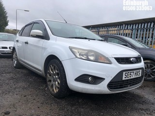 Location: Edinburgh - 2008 FORD FOCUS TD 90 5 Door Hatchback REG: SE57HXS, Keys: No, MOT Expiry date: 25/01/2025, 1560 Diesel, 5 Speed Manual Diesel, Former Keepers: 9