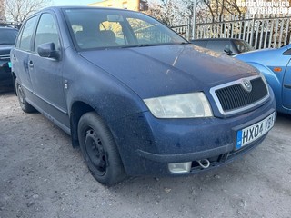 NOTE: ATF Registered Buyers ONLY - Location: North Woolwich - 2004 SKODA FABIA COMFORT 16V 5 Door Hatchback REG: HX04VBY, Keys: No, MOT Expiry date: 01/12/2024, 4 Speed Auto Petrol, Former Keepers: 8