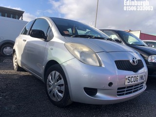 Location: Edinburgh - 2006 TOYOTA YARIS T2 3 Door Hatchback REG: SC06YMJ, Keys: No, MOT Expiry date: 11/08/2024, 998 Petrol, 5 Speed Manual Petrol, Former Keepers: 10