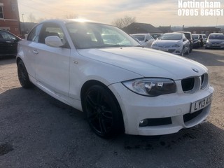 Location: Nottingham - 2013 BMW 120D M SPORT AUTO Coupe REG: LY13AXG, Keys: No, MOT Expiry date: 16/11/2024, 1995 Diesel, 6 Speed Auto Diesel, Former Keepers: 2