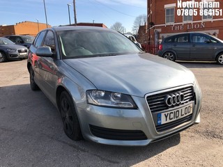 Location: Nottingham - 2010 AUDI A3 138 TDI 5 Door Hatchback REG: YC10LOD, Keys: No, MOT Expiry date: 29/11/2024, 1968 Diesel, 6 Speed Manual Diesel, Former Keepers: 7