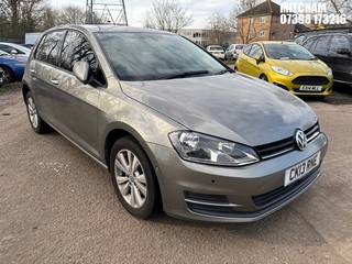 Location: MITCHAM - 2013 VOLKSWAGEN GOLF SE BLUEMOTIN TECH TS 	 5 DOOR HATCHBACK REG: CK13RNE, 1395cc PETROL, 7 SPEED S-AUTO PETROL, Former Keepers: 4, Keys: No, MOT: Expiry date29/09/2025