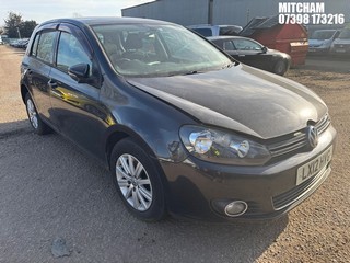 Location: Mitcham - 2012 VOLKSWAGEN GOLF 5 Door Hatchback REG: LX12HVG, Keys: No, MOT Expiry date: 13/06/2024, 1190 Petrol, AUTOMATIC, Former Keepers: 2