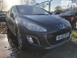 Location: Mitcham - 2012 PEUGEOT 308 ALLURE 5 Door Hatchback REG: SL62BFO, Keys: No, MOT Expiry date: 03/09/2024, 1598 Petrol, 5 Speed Manual Petrol, Former Keepers: 4