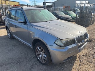 Location: Mitcham - 2007 BMW X3 SI M SPORT A Estate REG: HJ07MKF, Keys: No, MOT Expiry date: 02/07/2025, 2497 Petrol, 6 Speed Auto Petrol, Former Keepers: 9