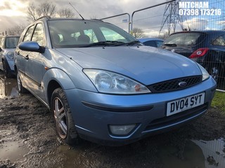 Location: Mitcham - 2004 FORD FOCUS ZETEC Estate REG: DV04SYT, Keys: No, MOT Expiry date: 01/08/2024, 1596 Petrol, 5 Speed Manual Petrol, Former Keepers: 5