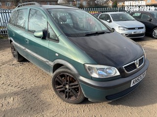 Location: Mitcham - 2004 VAUXHALL ZAFIRA DESIGN 16V MPV REG: KH53CVF, Keys: No, MOT Expiry date: 07/07/2025, 1796 Petrol, 5 Speed Manual Petrol, Former Keepers: 7