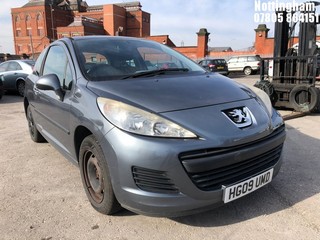 Location: Nottingham - 2009 PEUGEOT 207 S 3 Door Hatchback REG: HG09UMD, Keys: No, MOT Expiry date: 18/01/2025, 1360 Petrol, 5 Speed Manual Petrol, Former Keepers: 4