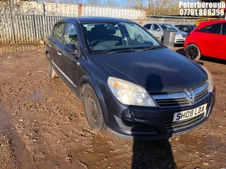 Location: Peterborough - 2009 VAUXHALL ASTRA LIFE A/C A 5 Door Hatchback REG: SH09LDA, Keys: No, MOT Expiry date: 29/12/2025, 1796 Petrol, 4 Speed Auto Petrol, Former Keepers: 3