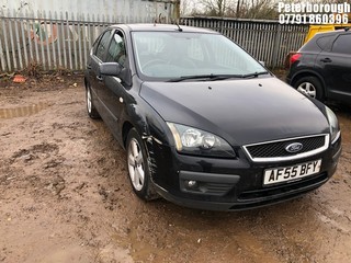 Location: Peterborough - 2005 FORD FOCUS 3 Door Hatchback REG: AF55BFY, Keys: No, MOT Expiry date: 07/12/2025, 1596 Petrol, Manual, Former Keepers: 4