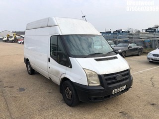 Location: BRENTWOOD - 2010 FORD TRANSIT 145 T350L RWD 	 PANEL VAN REG: GU60HTL, 2261cc PETROL, 5 SPEED MANUAL PETROL, Former Keepers: 11, Keys: No, MOT: Expiry date18/10/2024