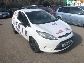 Location: Brentwood - 2011 FORD FIESTA BASE TDCI Car Derived Van REG: EF11KUW, Keys: No, MOT Expiry date: 23/08/2025, 1399 Diesel, 5 Speed Manual Diesel, Former Keepers: 6