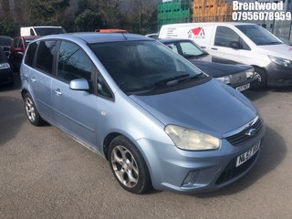 Location: Brentwood - 2007 FORD C-MAX ZETEC TD 109 MPV REG: NL57VGR, Keys: No, MOT Expiry date: 22/09/2025, 1560 Diesel, 5 Speed Manual Diesel, Former Keepers: 6