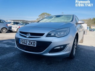 Location: Plymouth - 2012 VAUXHALL ASTRA SE CDTI ECOFLEX S/S 5 Door Hatchback REG: FG62ZKD, Keys: No, MOT Expiry date: 13/12/2024, 1686 Diesel, 6 Speed Manual Diesel, Former Keepers: 7