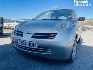 Location: Plymouth - 2004 NISSAN MICRA SE 3 Door Hatchback REG: CV54HOH, Keys: No, MOT Expiry date: 27/03/2025, 1240 Petrol, 5 Speed Manual Petrol, Former Keepers: 7