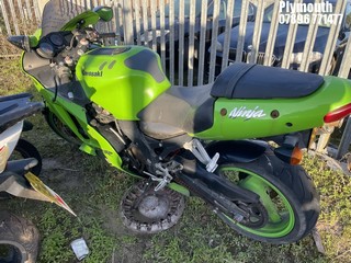 Location: Plymouth - 2003 KAWASAKI ZX 1200 B2H Motorcycle REG: LK03SFE, Keys: No, MOT Expiry date: 24/04/2023, 1199 Petrol, , Former Keepers: 5