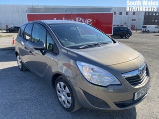 Location: South Wales - 2012 VAUXHALL MERIVA EXCLUSIV AC MPV REG: DY12ELU, 1398cc PETROL, 5 SPEED MANUAL PETROL, Former Keepers: 2, Keys: Yes, MOT Expiry date: 15/10/2024