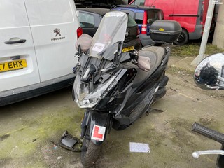 NOTE: ATF Registered Buyers ONLY - Location:  Hayes - 2019 HONDA NSS 125 AD-K Motorcycle REG: WO19WYB, Keys: No, MOT Expiry date: 26/04/2024, 125 Petrol, , Former Keepers: 2