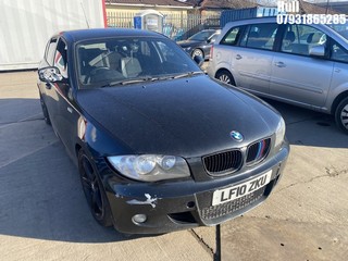 Location: Hull - 2010 BMW 118D M SPORT 5 Door Hatchback REG: LF10ZKU, Keys: No, MOT Expiry date: 12/02/2025, 1995 Diesel, 6 Speed Manual Diesel, Former Keepers: 7