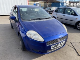 Location: Hull - 2009 FIAT GRANDE PUNTO ACTIVE 77 3 Door Hatchback REG: CK09YZL, Keys: No, MOT Expiry date: 28/07/2024, 1368 Petrol, 5 Speed Manual Petrol, Former Keepers: 6