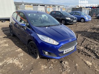 Location: Leeds - 2014 FORD FIESTA ZETEC 3 Door Hatchback REG: NU64EPK, Keys: No, MOT Expiry date: 03-10-2024, 1242 Petrol, 5 Speed Manual Petrol, Former Keepers: 2