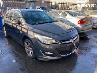 Location:  Hayes - 2013 VAUXHALL ASTRA SRI CDTI S/S Estate REG: DG63PZB, Keys: No, MOT Expiry date: 20/12/2024, 1956 Diesel, 6 Speed Manual Diesel, Former Keepers: 8