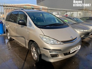 Location:  Hayes - 2004 TOYOTA PREVIA TSPIRIT VVTI AUTO MPV REG: GV54UCP, Keys: No, MOT Expiry date: 14/12/2024, 2362 Petrol, 4 Speed Auto Petrol, Former Keepers: 5