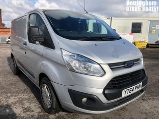 Location: Nottingham - 2014  FORD  TRANSIT CUSTOM 270 TREND  Panel Van  REG: YT64PHN, 2198cc Diesel , 6 Speed Manual Diesel , Former Keepers: 0, Keys: Yes, MOT Expiry date: 12/01/2025