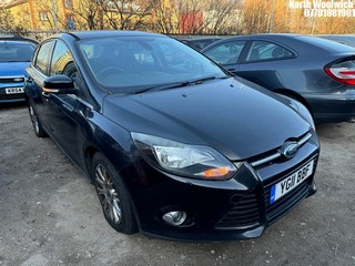 Location: North Woolwich - 2011 FORD FOCUS TITANIUM TURBO 5 Door Hatchback REG: YG11BBF, Keys: No, MOT Expiry date: 16/02/2025, 1596 Petrol, 6 Speed Manual Petrol, Former Keepers: 5