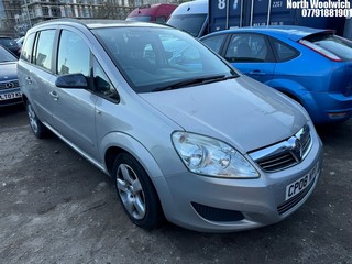 Location: North Woolwich - 2008 VAUXHALL ZAFIRA EXCLUSIV A MPV REG: CP08VPT, Keys: No, MOT Expiry date: 14/05/2025, 2198 Petrol, 4 Speed Auto Petrol, Former Keepers: 4