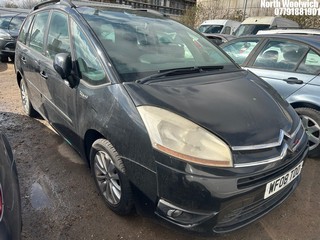 Location: North Woolwich - 2008 CITROEN C4 PICASSO 7 VTR+ A MPV REG: WF08TDO, Keys: No, MOT Expiry date: 10/05/2024, 1997 Petrol, 4 Speed Auto Diesel, Former Keepers: 5