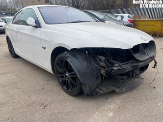 Location: North Woolwich - 2007 BMW 325I SE AUTO Coupe REG: NK57OWX, Keys: No, MOT Expiry date: 19/09/2024, 2996 Petrol, 6 Speed Auto Petrol, Former Keepers: 7