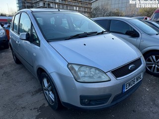 Location: North Woolwich - 2006 FORD FOCUS C-MAX ZETEC TDCI E4 MPV REG: EN06NHL, Keys: No, MOT Expiry date: 15/07/2025, 1997 Diesel, 6 Speed Manual Diesel, Former Keepers: 7