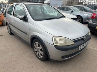 Location: North Woolwich - 2003 VAUXHALL CORSA SXI 16V 3 Door Hatchback REG: LT53LFL, Keys: No, MOT Expiry date: 20/05/2025, 1199 Petrol, 5 Speed Manual Petrol, Former Keepers: 6