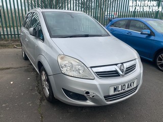 Location: BELVEDERE - 2010 VAUXHALL ZAFIRA DESIGN MPV REG: WL10AKY, 1598cc PETROL, 5 SPEED MANUAL PETROL, Former Keepers: 2, Keys: No, MOT: Expiry date14.04.2025