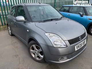 Location: BELVEDERE - 2008 SUZUKI SWIFT VVTS GLX 5 DOOR HATCHBACK REG: VK08RBF, 1490cc PETROL, MANUAL, Former Keepers: 7, Keys: No, MOT: Expiry date26/11/2025