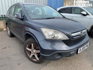 Location: BELVEDERE - 2008 HONDA CR-V SE I-VTEC ESTATE REG: RJ08PNU, 1997cc PETROL, 6 SPEED MANUAL PETROL, Former Keepers: 5, Keys: No, MOT: Expiry date01/07/2025