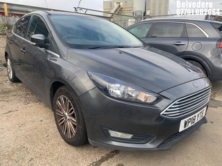 Location: Belvedere - 2018 FORD  FOCUS ZETEC EDITION 5 DOOR HATCHBACK REG: WP18YTE, 999cc PETROL, 6 SPEED MANUAL PETROL, Former Keepers: 3, Keys: Yes, MOT Expiry date: 31/05/2025