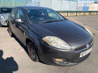 Location: Belvedere - 2007 FIAT BRAVO DYNAMIC TJET 150 5 Door Hatchback REG: WP57FVU, Keys: No, MOT Expiry date: 20/08/2025, 1368 Petrol, 6 Speed Manual Petrol, Former Keepers: 5