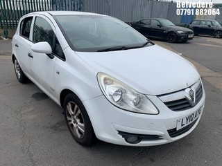 Location: Belvedere - 2010 VAUXHALL CORSA ENERGY 5 Door Hatchback REG: LY10AYE, Keys: No, MOT Expiry date: 14/01/2026, 1229 Petrol, 5 Speed Manual Petrol, Former Keepers: 6