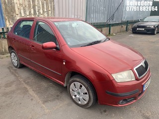 Location: Belvedere - 2007 SKODA FABIA AMBIENTE 12V HTP 5 Door Hatchback REG: OU07DRX, Keys: No, MOT Expiry date: 18/10/2025, 1198 Petrol, 5 Speed Manual Petrol, Former Keepers: 7