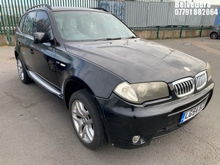 Location: Belvedere - 2004 BMW X3 SPORT AUTO Estate REG: LG54BZD, Keys: No, MOT Expiry date: 24/03/2024, 2494 Petrol, 5 Speed Auto Petrol, Former Keepers: 4