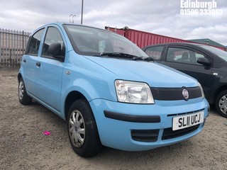Location: Edinburgh - 2011 FIAT PANDA ACTIVE 5 Door Hatchback REG: SL11UCJ, Keys: No, MOT Expiry date: 02/11/2024, 1242 Petrol, 5 Speed Manual Petrol, Former Keepers: 4